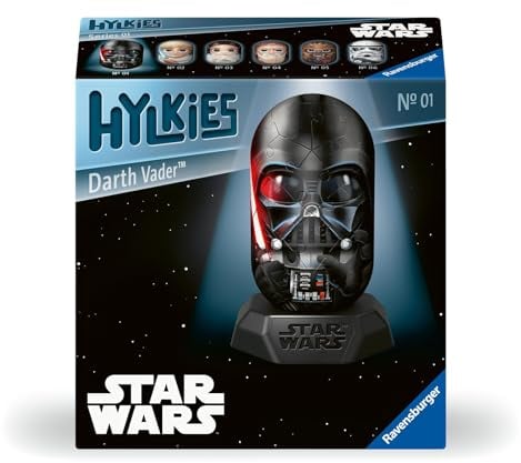 Ravensburger Hylkies: Star Wars Sammelfiguren zum selbst zusammenbauen - Figur #01 - Darth Vader - Aufbauen, Verlieben, Sammeln - Mini-Figuren für Fans von Star Wars