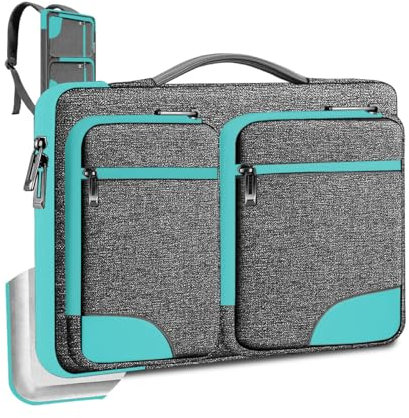 ZINZ Funda para Portátil 15 15,6 16 Pulgadas, Maletín Protector para PC de 360° para Desplazamientos y Viajes de Negocios,G01BL02