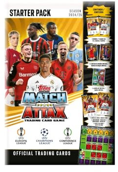 Starter Pack Match Attax Cards UCL 24-25