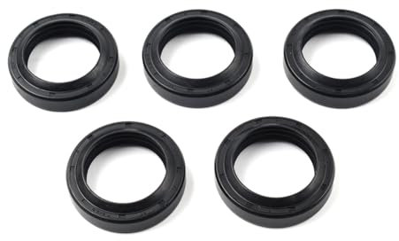 SIKUAI 27 * 37 * 7.5mm 51432-025-000 Front Fork Oil Seal Kit 90756-028-000 Black Rubber For CL125S CL90 CT110 CT90 5Pcs
