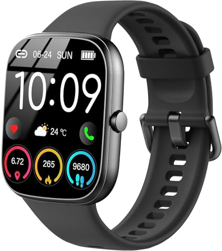 VELULYX Cinturino compatibile con Gloryfit Smart Watch P66/P66D/P72/P95, 22mm silicone Cinturino per Veryfit IDW19/IDW13/IDW16/IDW18, TUYOM LW36, H1/D1,T50S, Y6, YB54, G39, AGPTE LW11
