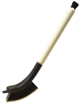 BZVCRTYKL 2 Pcs of Multifunctional Long-Handled Gap Brush - Household Cleaning Stiff Brush with Clamp and Shovel - Kitchen Dead Corner Cleaning Brush /173