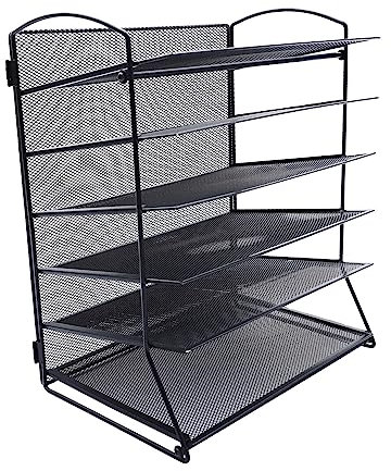 DIYEAH 1satz Multi-Layer Dokumentenablage Aus Eisen Praktischer Schreibtisch Organizer Papiere Akten Und Büromaterialien Für Büro Und Homeoffice