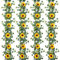 DEMIUKO 2 Stück Eukalyptus Girlande Künstliche Blumen Girlande Blumengirlande Seiden Hängend Pflanzen Kunstblumen Girlande Blätter Reben für Hochzeit Party Wand Garten Zuhause Deko (4, Sonnenblumen)