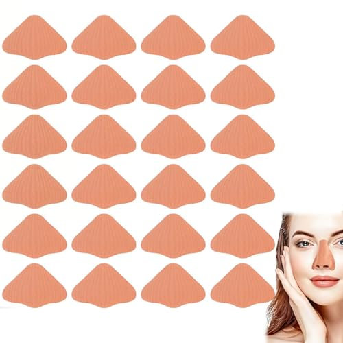 JUGUTA Patch De Protection Solaire Pour Nez,Patch Anti-Uv Pour Le Nez,Autocollants De Protection Nez,Patch De Protection Uv Pour Alpinisme Pêche,24 Protège-Nez Uv Protege Nez