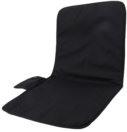 Cuifati USB Heated Seat Cushion, 3 Heat Settings Memory Foam Heated Seat Pad, Memory Foam Heat Seat Pad for Fishing, Camping, Travel, Garden Parties, Hiking, Picnics