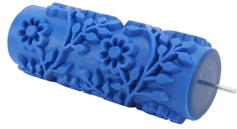 Fafeims 5-Zoll-Musterwalze aus Gummi, Waschbar, Wiederverwendbar, für Heimdekoration