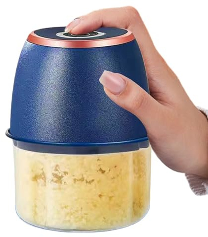 Fenayuu Mini Chopper - 300 ml Powerful Motor USB Rechargeable - Electric and Food Chopper | For Chopping Meat Ginger Onions for Home Camping Picnic