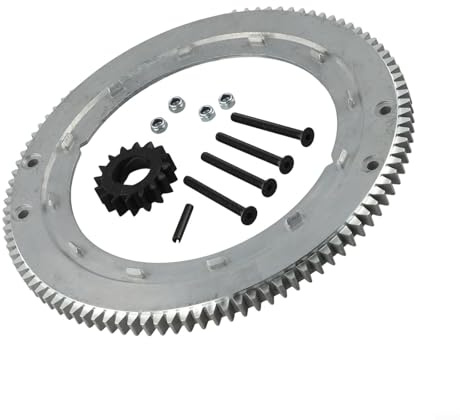 Shophubio Pour Toro - Volant d'inertie compatible avec Ring Gear - Ensemble de 11 pièces de volant d'inertie pour moteurs de tracteur de pelouse, construction métallique, compatible avec 399676/392134