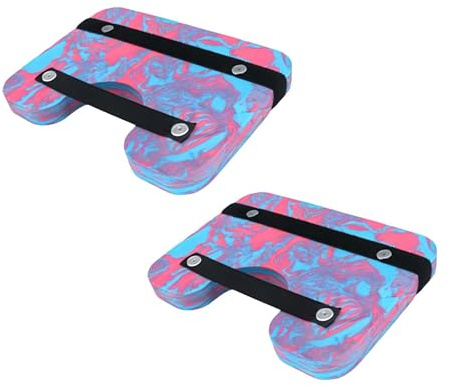 Generisch Aquatic Fitness Cuffs - 2Pcs Eva Foam Swimming Pool Weights Ring | 2 Pack Soft Hydrotherapy Leg Weights Comfortable Quick Dry Buckle Fasteners Suitable For Adult Rehab Exercise Swimming Pool