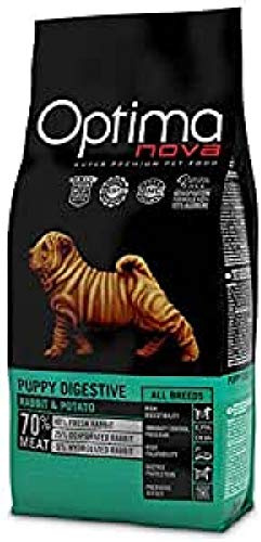 Optima Nova Puppy & Junior Digestive Rabbit & Potato Grain Free 12000 g