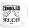 So sieht ein richtig ein richtig cooler Bruder aus Tasse Familie MoonWorks® weiß unisize