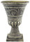 Muddy Hands Stone Look Large Plant Pots Outdoor Garden Patio Urn Stand Round Tall Planters (1)