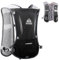 Azarxis Sac à Dos Hydratation 5L Gilet d'Hydratation Sac Trail Léger pour Homme Femme Marathoner Cyclisme Randonnée Escalade (Noir)