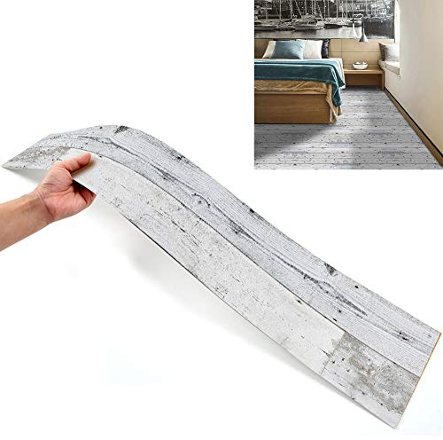 7 stück Boden Aufkleber DIY Fliesen Aufkleber, Muster Stil Boden Fliesen Fliesen Farbe wasserdicht für Küche Boden Badezimmer Wohnzimmer-1stück 6,1 x 36,02 Zoll (Stil 6, 7)