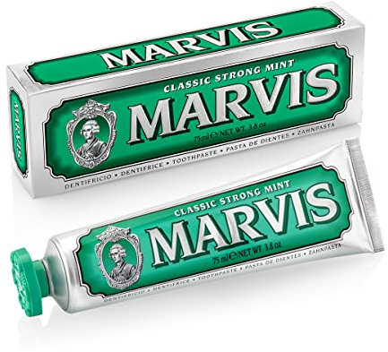 Marvis - Dentifricio Classic Strong Mint 85 ml - Bundle