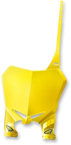 Cycra - Nummernschild vorne Stadium Suzuki RMZ17 – Gelb