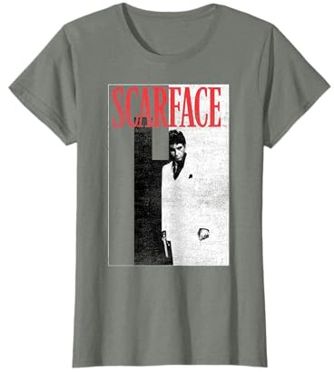 Scarface Distressed Movie Poster Photo T-Shirt