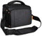 FOSOTO Bolsa Funda Cámara Réflex SLR DSLR Digital Negra de Hombro Impermeable, para 1 Cámara 1 ó 2 Lentes Accesorios para Nikon D5600 Z6 Canon EOS 1300D 700D 1200D Sony a68K FujiFilm