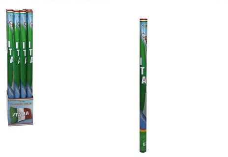 Zeus Party Spara Coriandoli Italia - 5 Tubi Spara Coriandoli Lunghezza 90 cm Supporta Gli Azzurri agli Europei