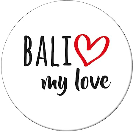 Huuraa Magnet Bali My Love Geschenk 59mm Kühlschrankmagnet Flaschenöffner Bali Geschenkidee