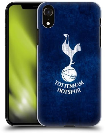 Head Case Designs Officially Licensed Tottenham Hotspur F.C. Distressed Badge Hard Back Case Compatible With Apple iPhone XR