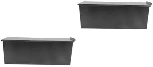 BESTonZON 2st Toastbox Backofen Brotform Brot Backen Candy-toast-form Kastenform Aus Metall Brotbackform Mit Deckel Brotlaib Brotkasten Mit Deckel Muffinblech Kuchen Creme Backzubehör Eisen