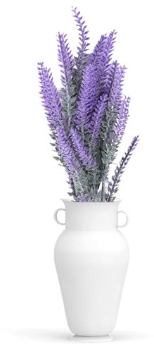 SICHENSH 4 Stück Künstliche Lavendelblumen, Kunstblumen Deko, Künstlicher Lavendel, künstliche Pflanzen Kann überall zur Dekoration Verwendet Werden