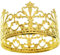 Gold Crown Cake Topper 1 Stück Gold Tiara Hochzeit Geburtstag Kuchen Dekoration Krone Haarschmuck Für Party