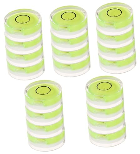 Toyvian 20 STK -Plattenspieler Plattenteller-vibrationsminderer Aus Gewicht Der Schallplatte Teil Eines Schallplattenspielers Schallplattenteil Stabilisator Abs Wasserwaage