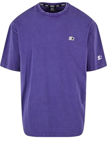 STARTER BLACK LABEL Starter Essential Oversize Acid Tee Purple Acid Washed, XL