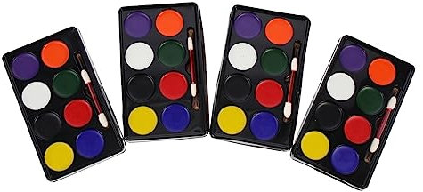 Anneome Wasserfarbe für Das Gesicht 8 Farben Festival-make-up-farbe Sicher und Sanft Zur Haut