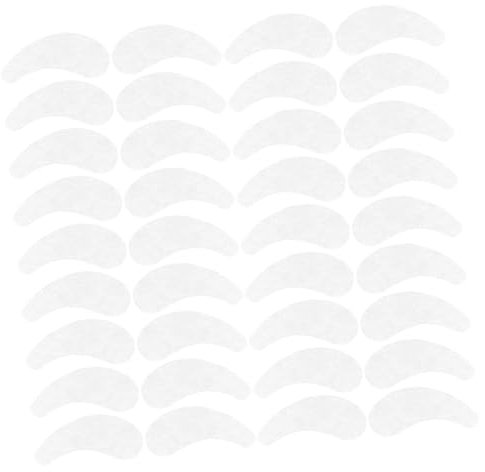 GRADENEVE 1500stücke Augenpflege Baumwolle Pads Für Tattooing Einlagige Hochabsorbierende Unter-augen-pads Für Schönheitssalons Und Make-up-anwendungen Schutz Vor Augenirritationen