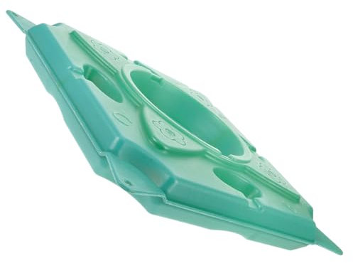 Mipcase Isola Galleggiante di Piante Acquatiche Isola Galleggiante per La Coltura Isola Galleggiante delle Piante Acquatiche Pianta Galleggiante Ninfee per Stagni Plastica Green