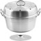 NOBILE LOVELYCARE Forno Versilia 24cm Fornetto in alluminio con spargifiamma tipo robusto resistente e funzionale forno per pane, dolci, verdure dolci torte al forno pizze e sfizi vari MADE IN ITALY