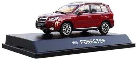 YCNXEB Miniatur Modelle 1:43 Für Subaru Forester Automodell Metalldruckguss Fahrzeugfans Erwachsene Sammlung Souvenir Originalgetreue Nachbildung