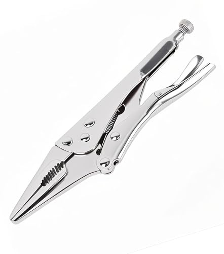BJDSI 220mm di Pinza A Scatto,Molla Potente,Antiruggine,Operazione a Una Mano.