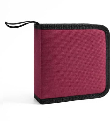 Classic Design 40 Pockets CDS Organizer Oxford Cloth Bag Protect Car Disc with Various Interior Styles