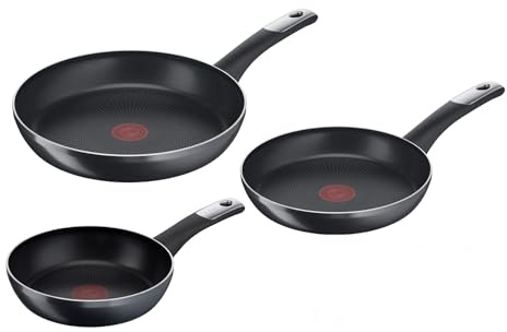 Pfannen-Set TEFAL: Hard Titanium Essential (3-teilig)