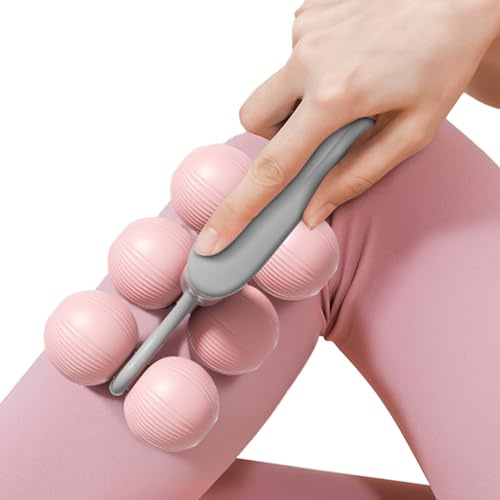 Nackenroller-Massagegerät Rollkugel für Schulter, Halswirbelsäule, Rücken, | Nacken-Rollen-Massagegerät Massagegerät für Schulter, Rücken, Körper, Fuß, Bein – für Workout, Papa, Mam