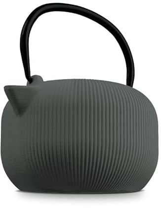 Berlinger Haus Teekanne 1 l Matte Green Kollektion - Edelstahl Teekanne mit Teesieb, elegantes Design, ideal für Teeliebhaber, hitzebeständig, leicht zu reinigen, perfekt für Zuhause oder Büro