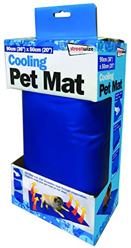 Streetwize - Pet Cooling Mat, Self Cooling Mat Bed - Ideal For Dogs and Cats to Stop Overheating, Cold Gel Pad Beds (SWPET7)