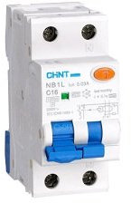 CHINT 51506 NBH8LE-40/C10-1PN-6-AC30-INTER. MAGNETOTERMICO DIFFERENZIALE 1P+N 10