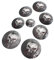 Finest Folia Digitaldruck Emblem Sticker Aufkleber (R018 Skull 2)