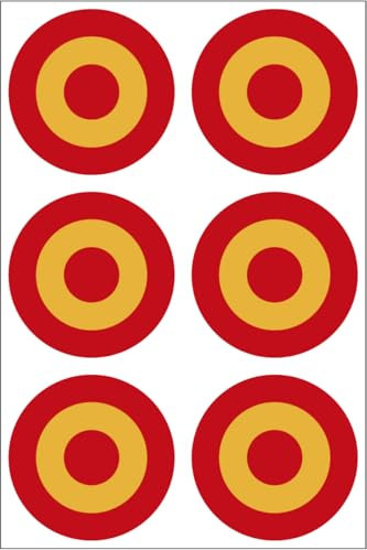 Artimagen - Pegatina Diana España ø 20mm/ud. - 6 uds.