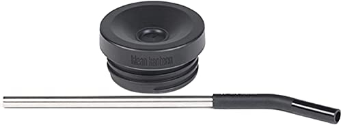 Klean Kanteen Caps Botella, Unisex Adulto, Negro, 1 EA