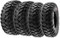 SunF A043 25x8-12 & 25x10-12 Sport-Performance XC ATV UTV Quad Reifen Gelände Radialreifen 6PR TL 63N E4, Satz von 4 Stück