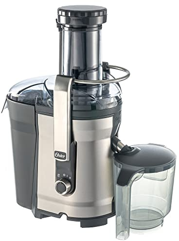 Oster Easy-to-Clean Professional Juicer, Stainless Steel Juice Extractor, Auto-Clean Technology, XL Capacity