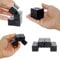 Gobus Oostifun Infinity Cube 2x2 1x2x4 Magic Cube Fingerspielzeug 3D Puzzle Toy Brain Teasers Schwarz