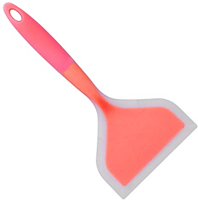 Spatule en silicone de qualité alimentaire - Moule précis pour viande de bœuf, omelette japonaise pour cuisiner et retourner les crêpes Tamagoyaki (tête de pelle o)